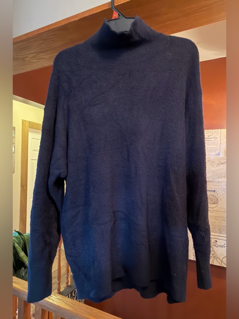 Women’s Black Turtleneck Neck Sweater